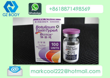 Péptido anti Botox 100/150iu 99 de la arruga. Pureza CAS 93384-43-1 del 7%